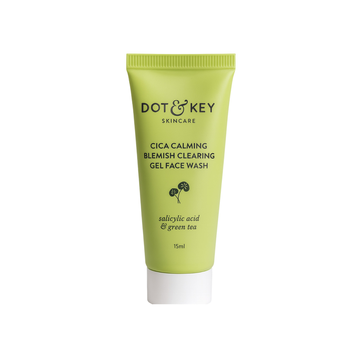 Dot & Key Cica Calming Blemish Clearing Gel Face Wash 15ml