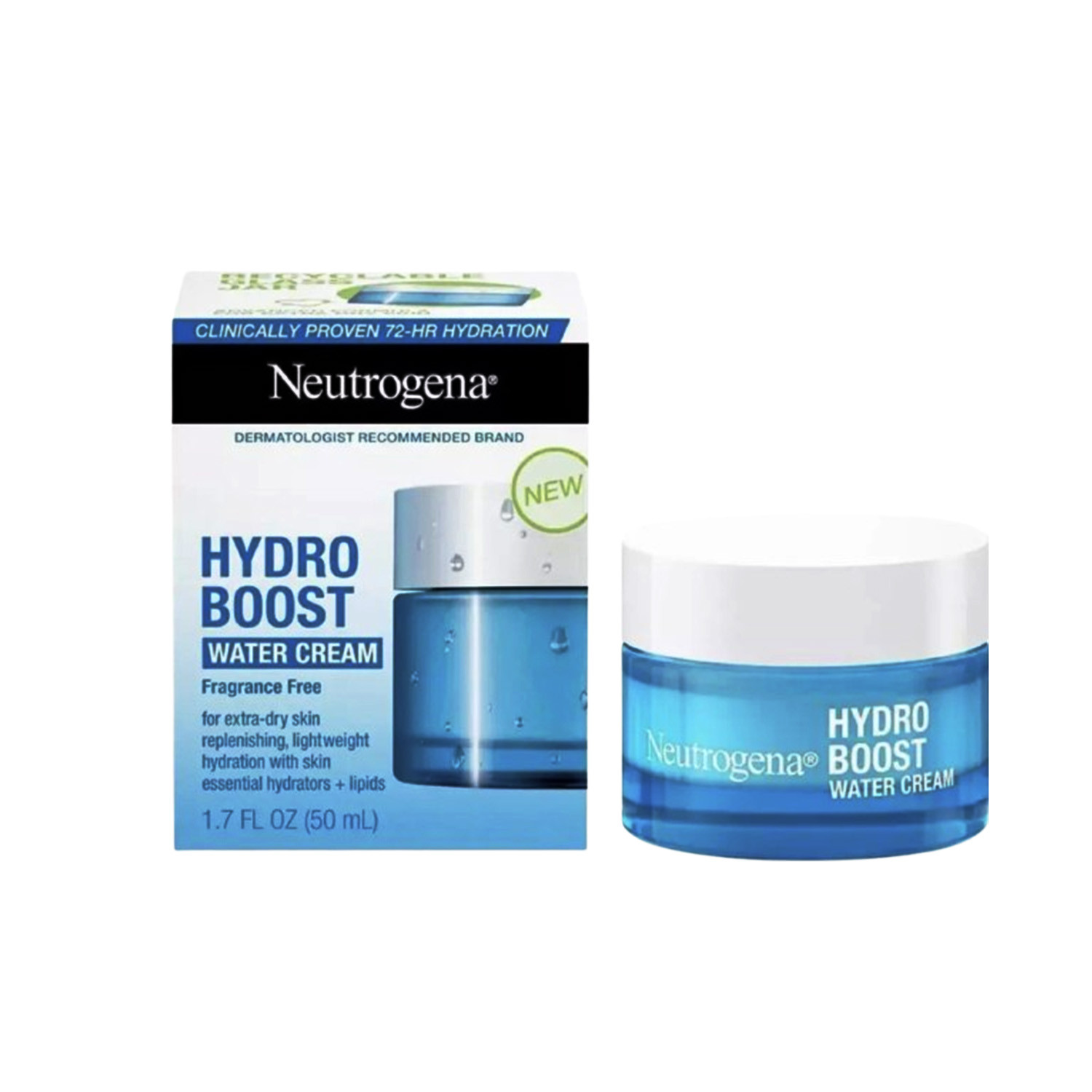 Neutrogena Hydro Boost Water Cream  Fragrance Free 50ml
