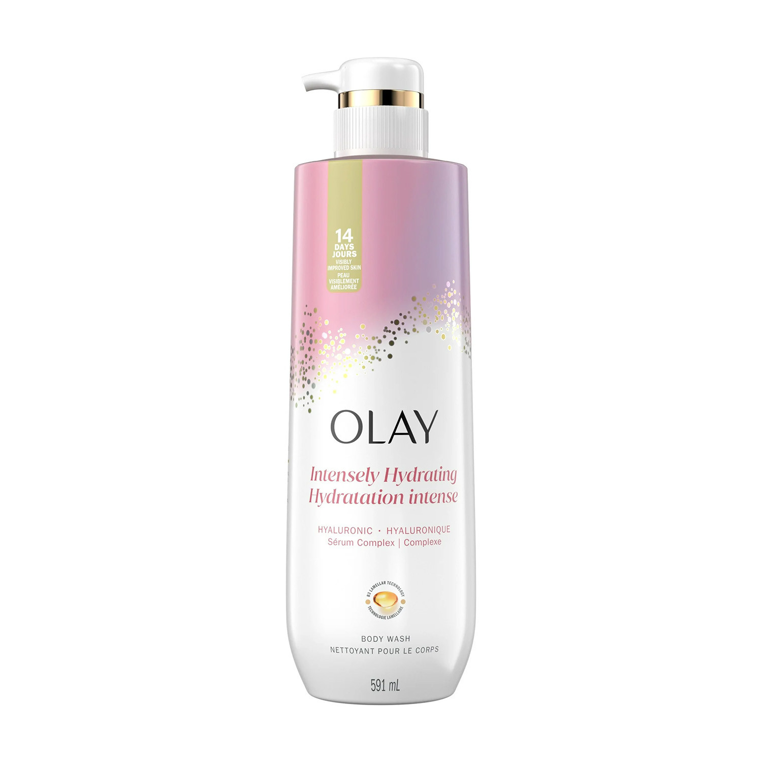 Olay Intensely Hydrating Hydratation Intense Hyaluronic Body Wash 591ml