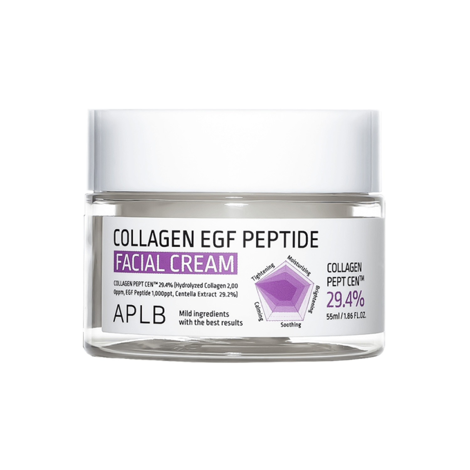 APLB Collagen EGF Peptide Facial Cream 55ml