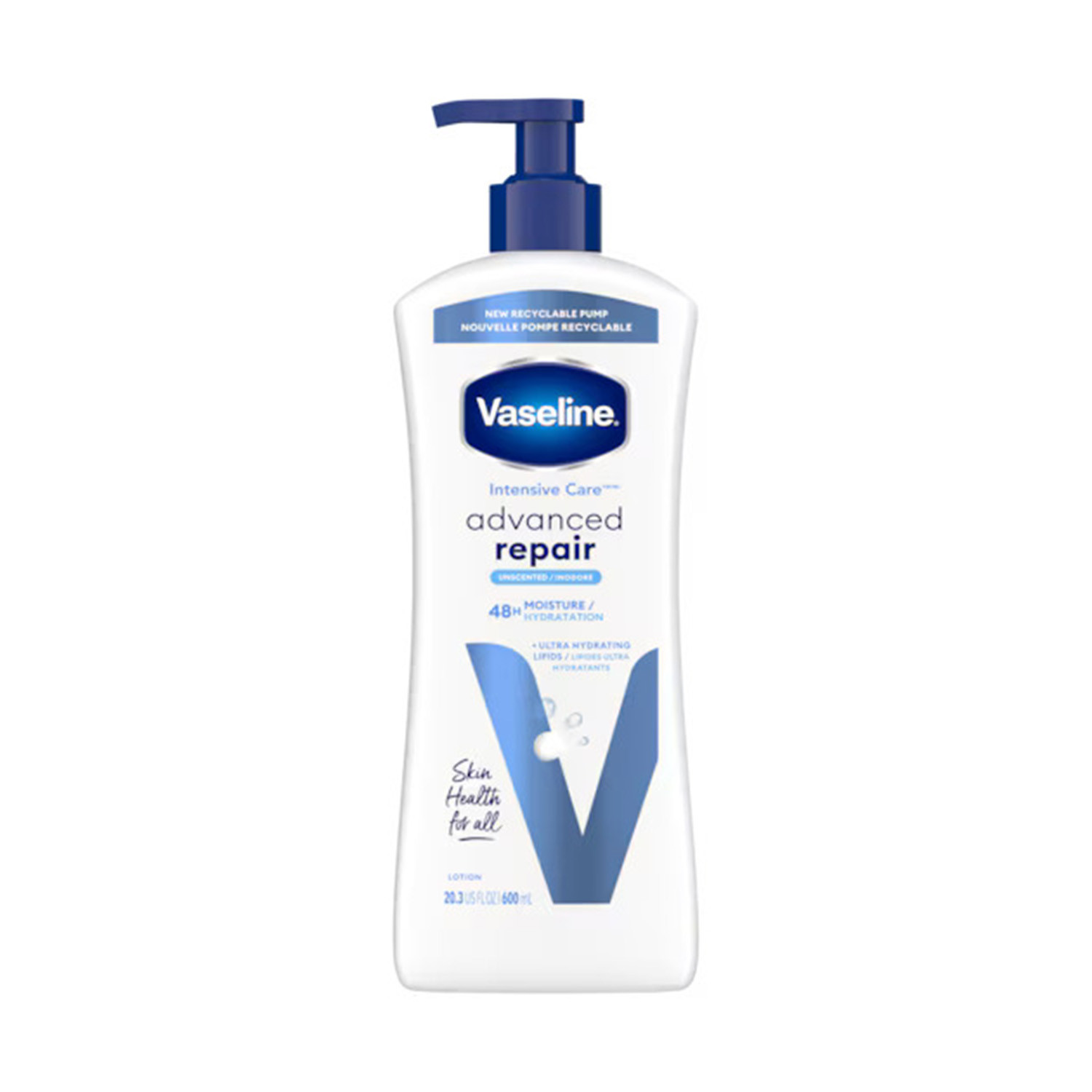 Vaseline Intensive Care Advanced Repair 48H Moisture Body Lotion 600ml