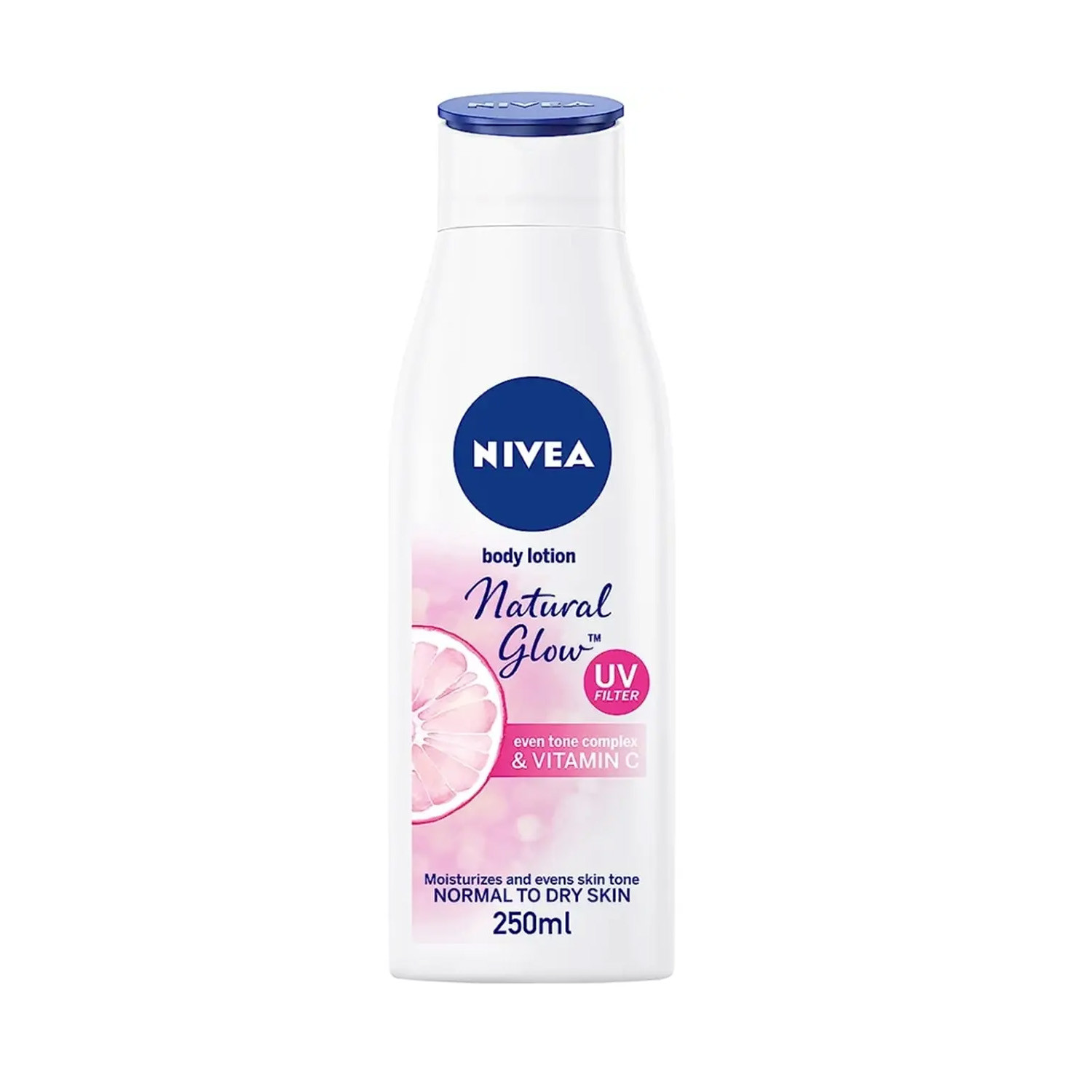 Nivea UV Filter With Even Tone Complex & Vitamin C Natural Glow Body Lotion 250ml