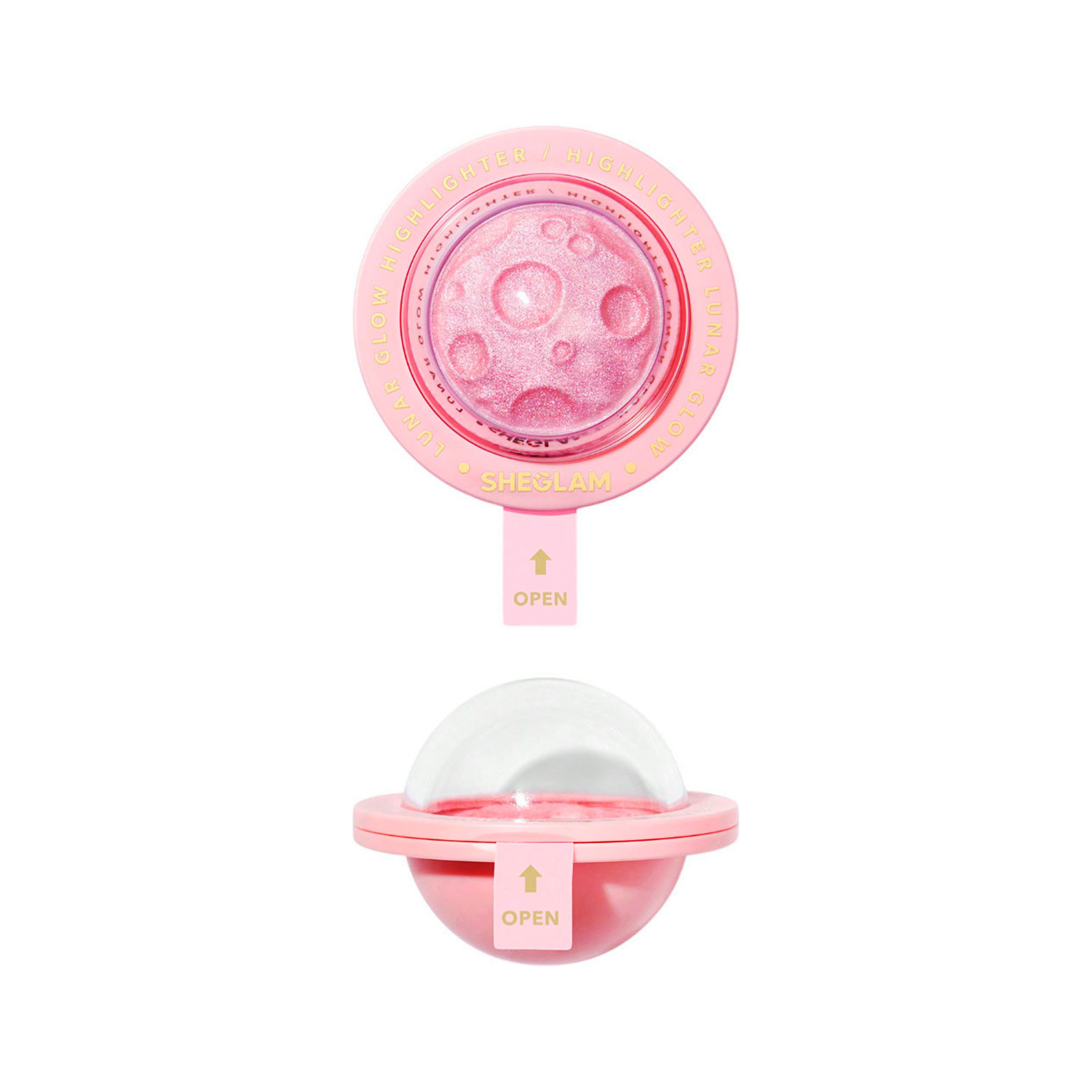 Sheglam Lunar Glow Highlighter Heart Galaxy 5g