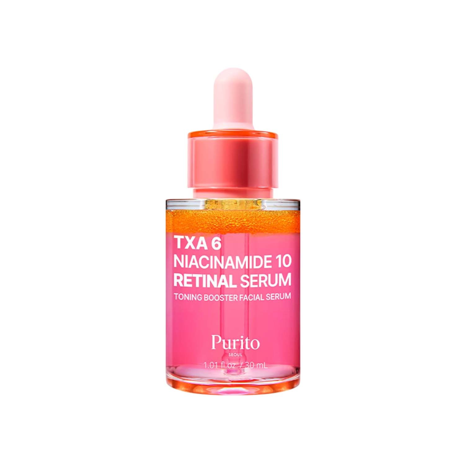 Purito TXA 6 Niacinamide 10 Retinal Serum Toning Booster Facial Serum 30ml