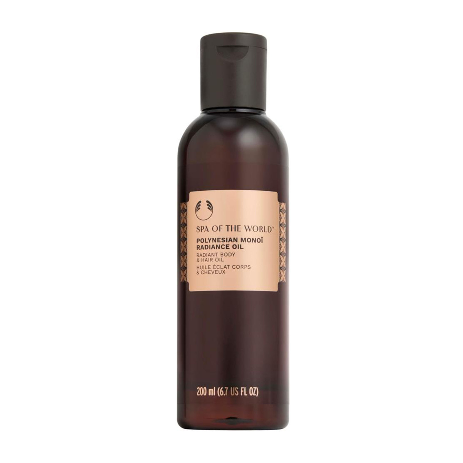 The Body Shop Spa Of The World Polynesian Monoi Radiance Body & Hair Oil 200ml
