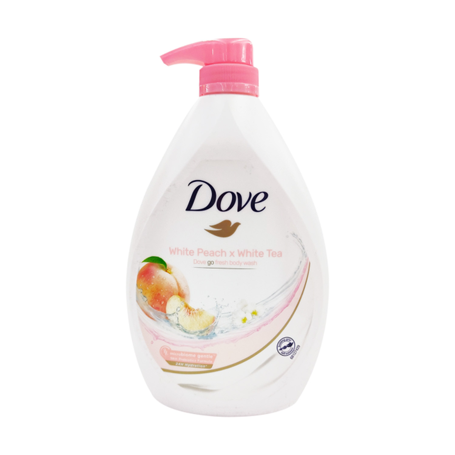 Dove White Peach x White Tea Body Wash 1L