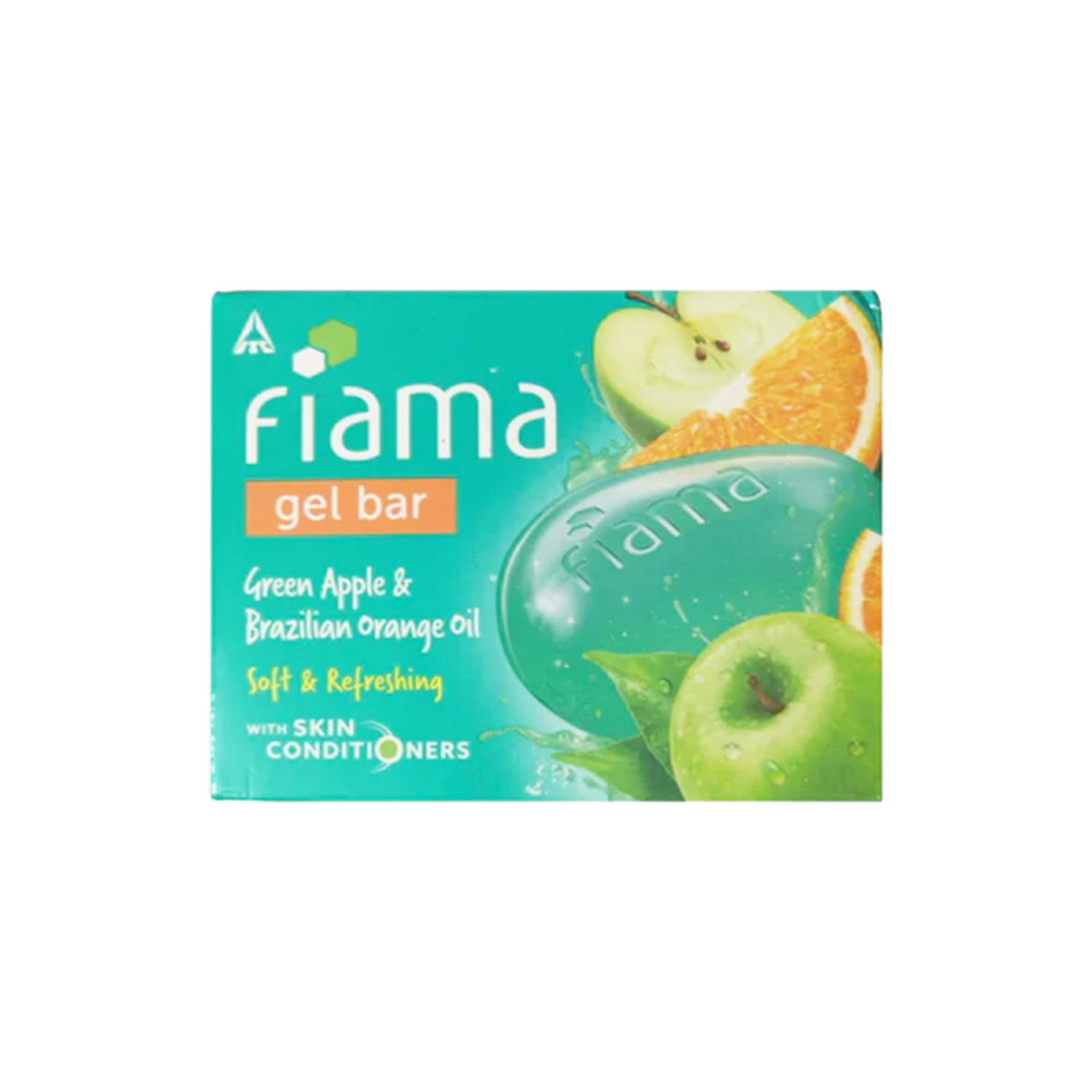 Fiama Green Apple & Brazilian Orange Oil Gel Bar 125g