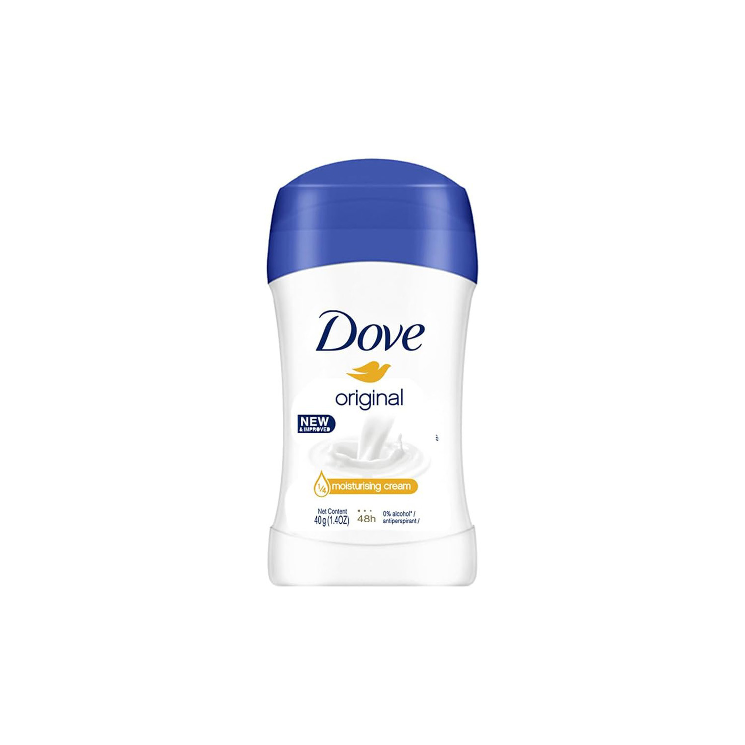 Dove Original Moisturising Cream Antiperspirant Stick 40g