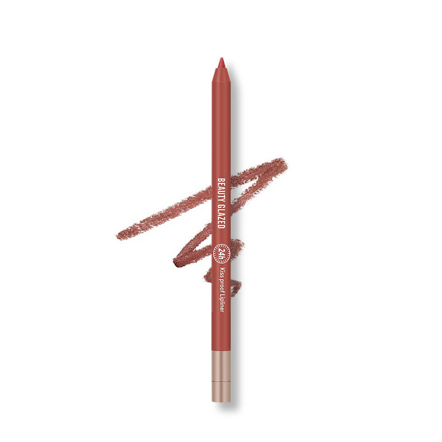 Beauty Glazed Waterproof & Long Lasting Lip Liner - 104 Mocha Brown