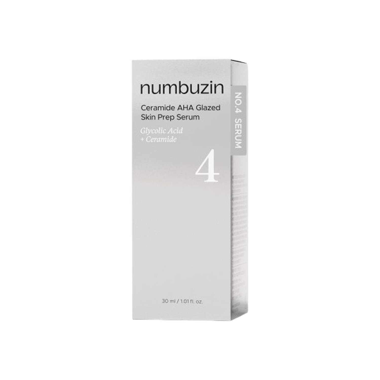Numbuzin No.4 Ceramide AHA Glazed Skin Prep Serum 30ml