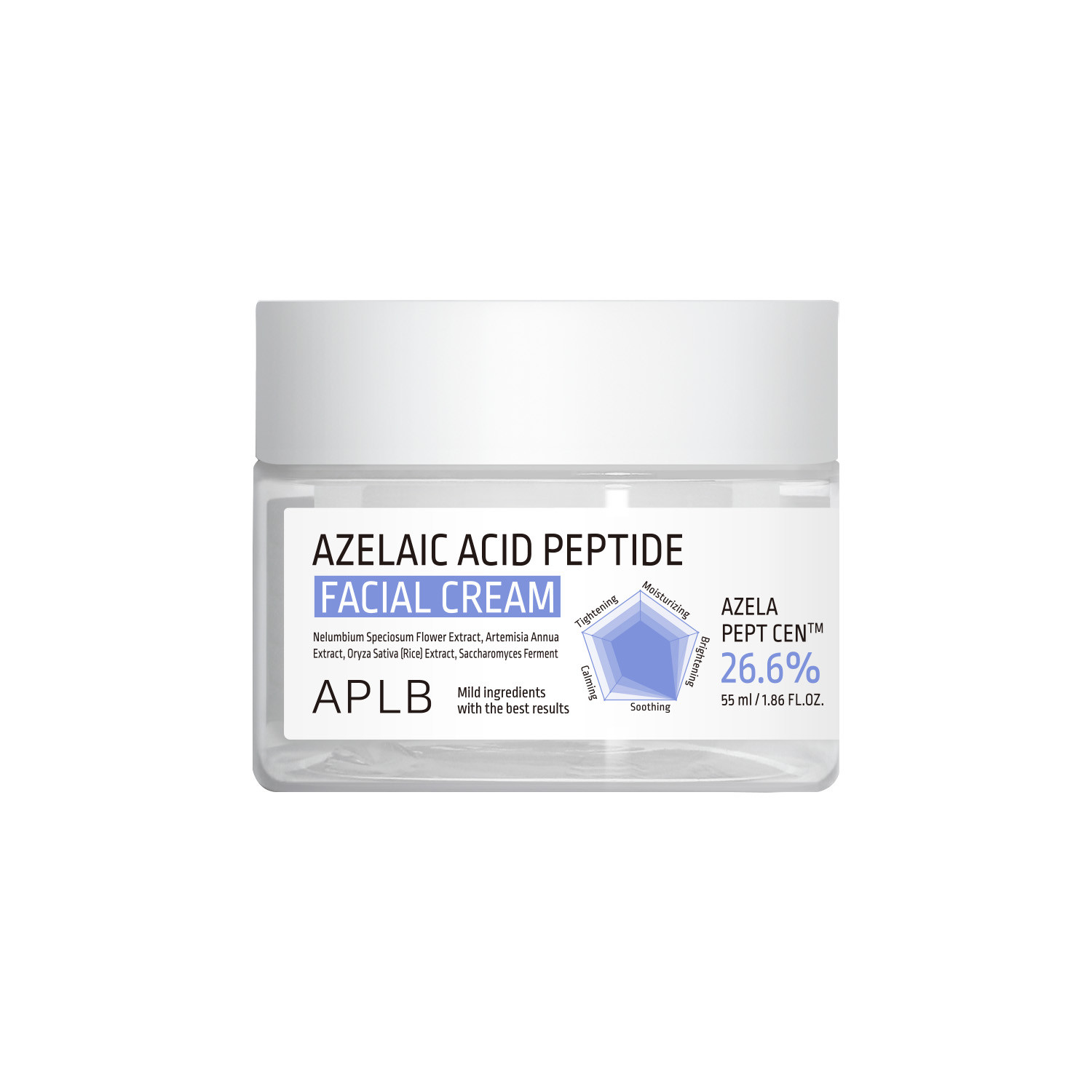 APLB Azelaic Acid Peptide Facial Cream 55ml