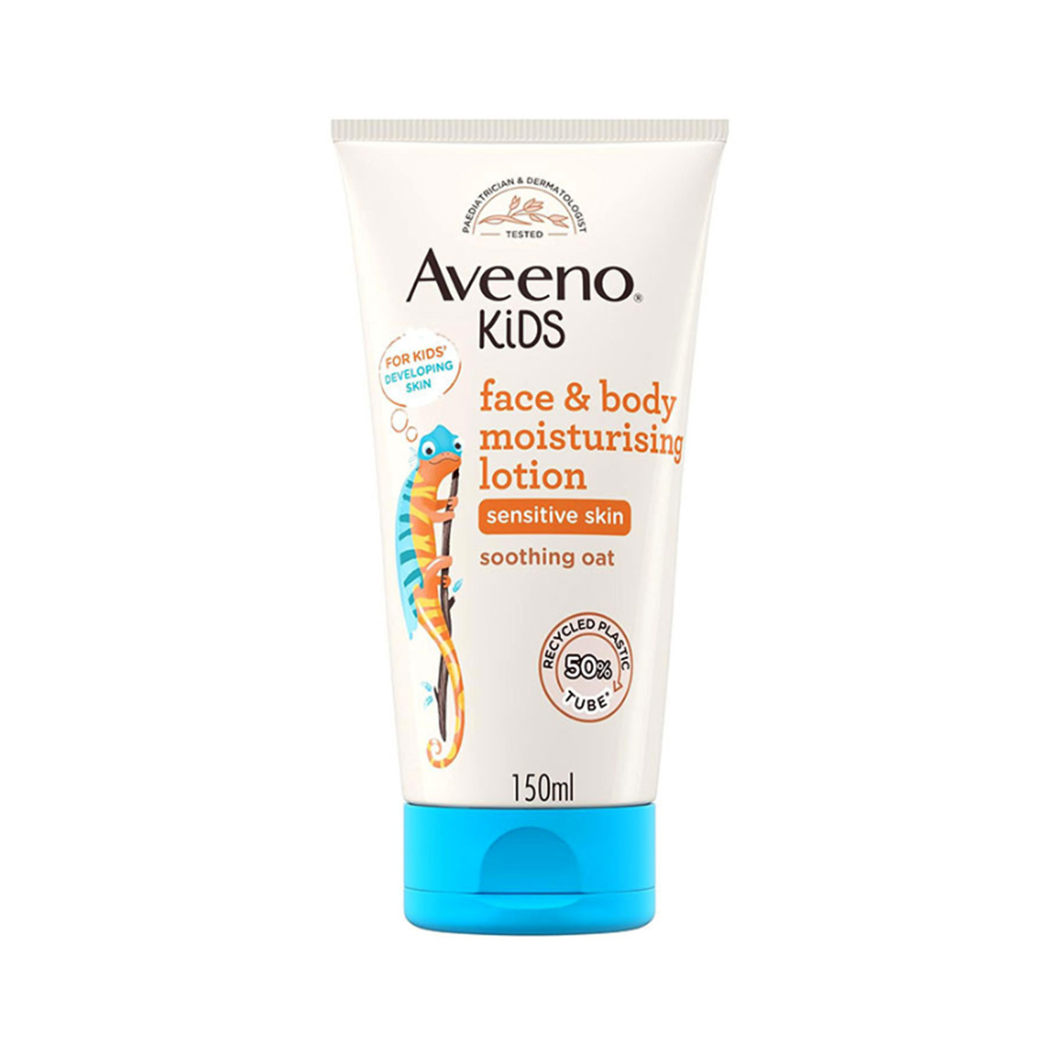 Aveeno Baby Kids Face & Body Sensitive Skin Soothing Oat Moisturising Lotion 150ml