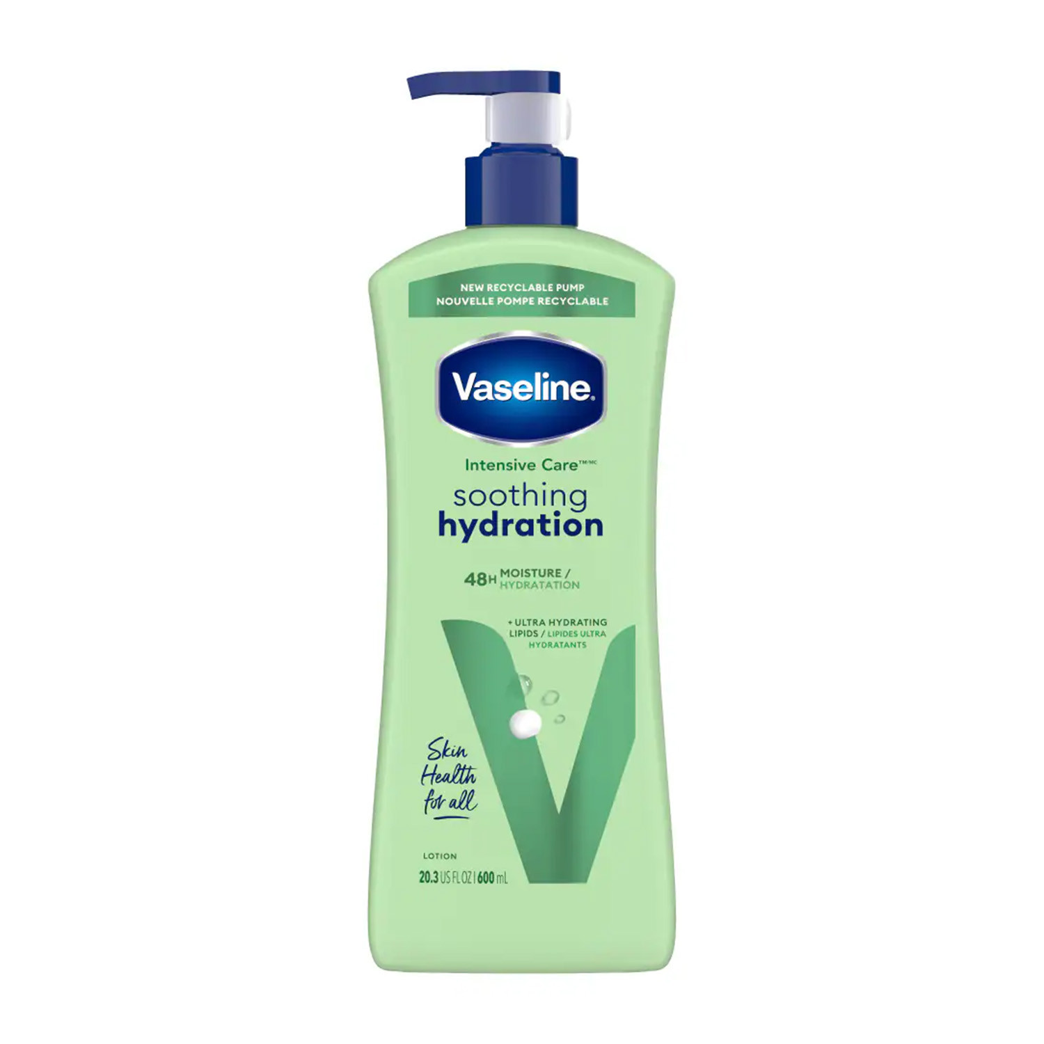 Vaseline Intensive Care Soothing Hydration 48H Moisture  Body Lotion 600ml