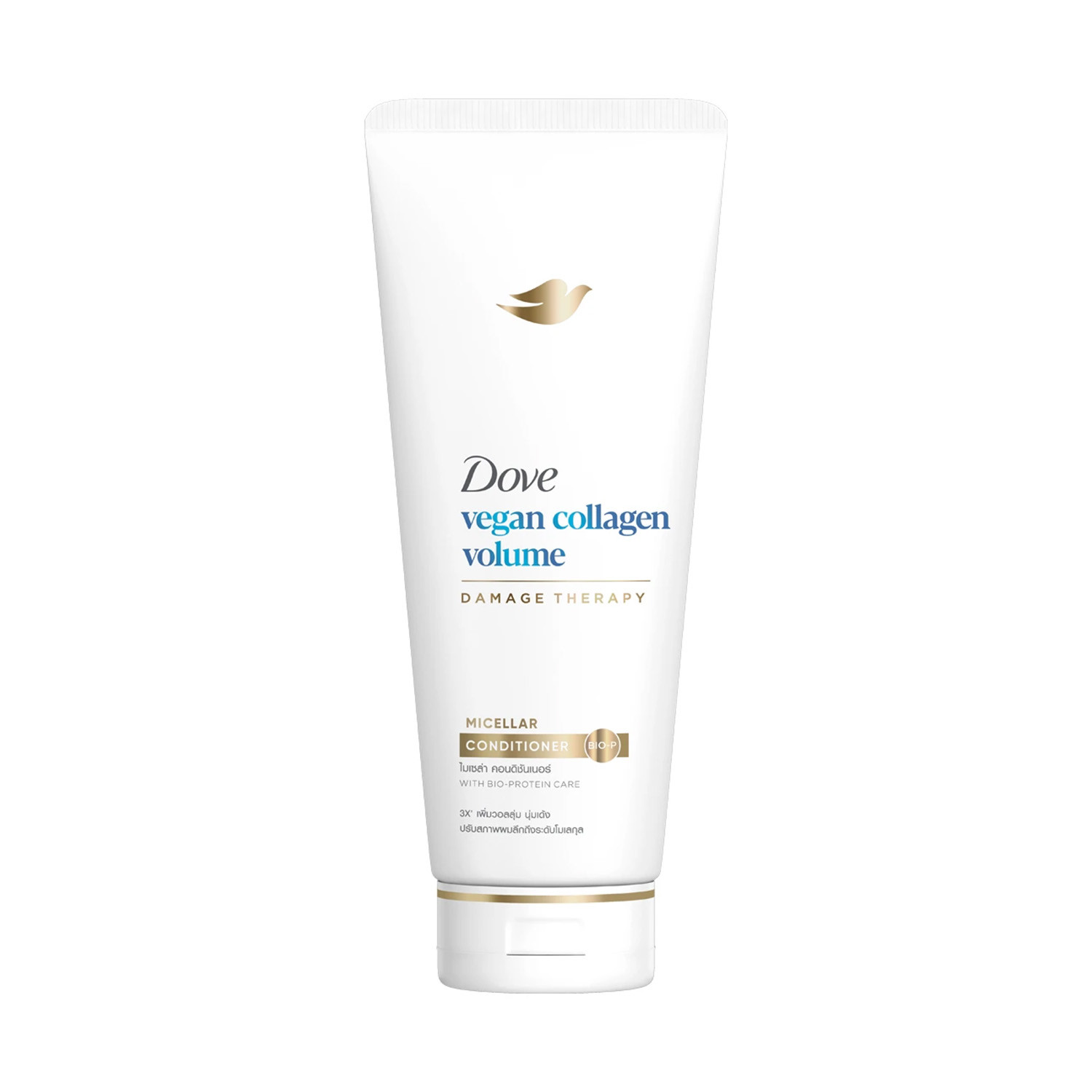 Dove Vegan Collagen Volume Damage Therapy Micellar Conditioner 350ml