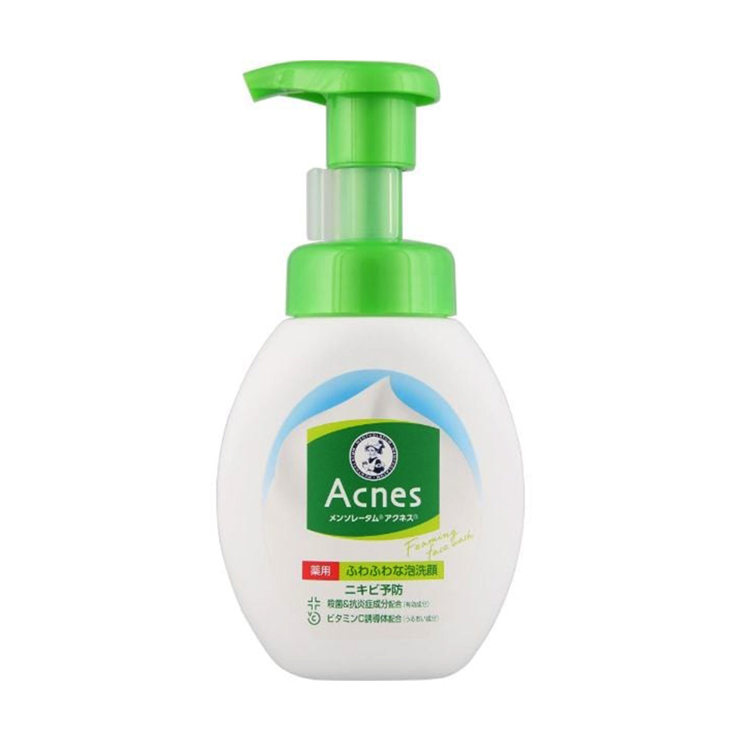 Rohto Mentholatum Acnes Foaming Face Wash 160ml