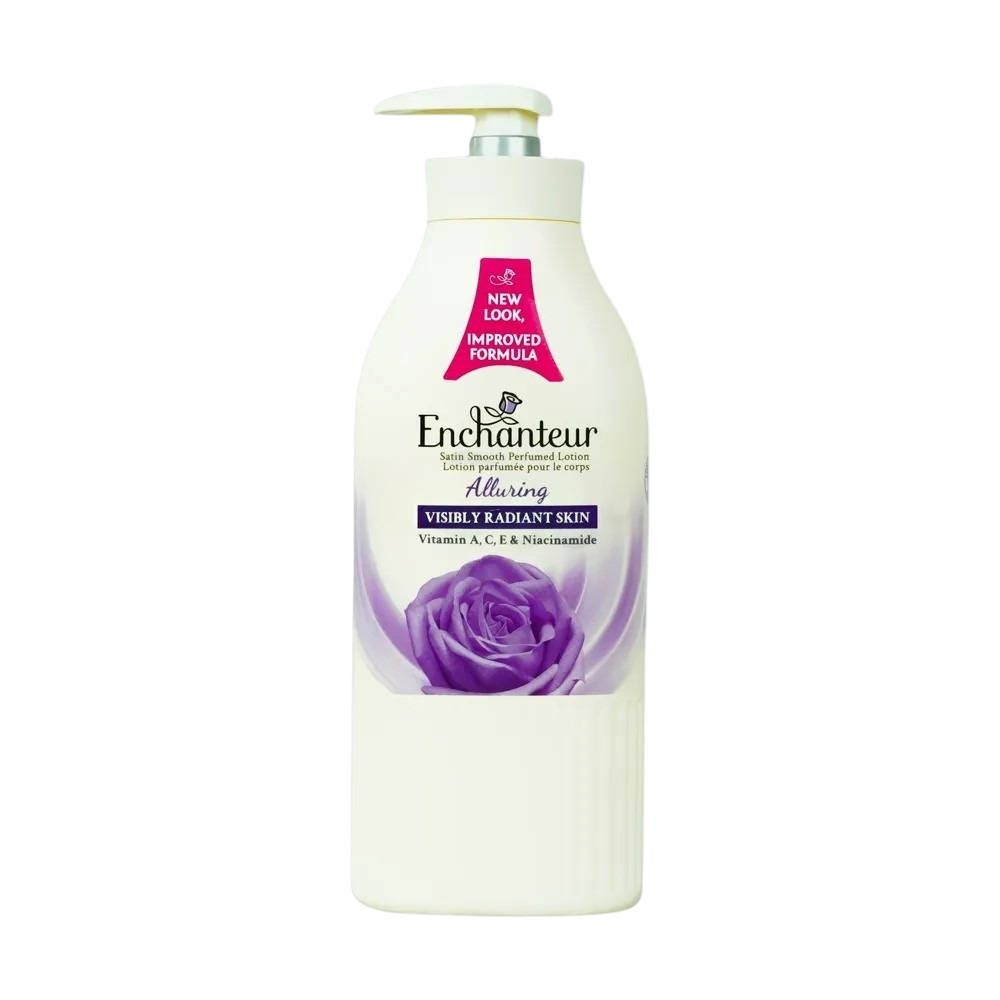 Enchanteur Alluring Satin White Perfumed Lotion 400ml
