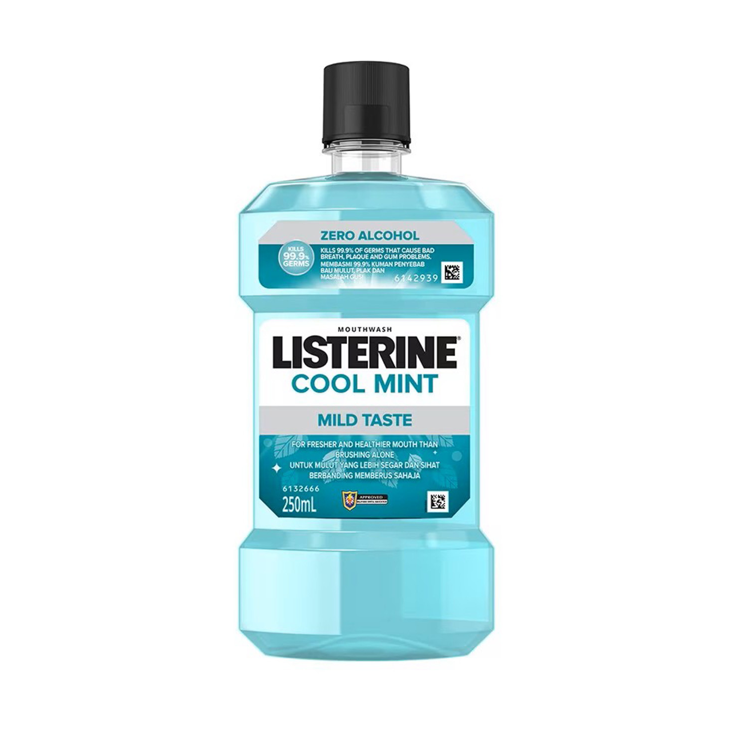 Listerine Cool Mint Mild Taste Mouthwash 250ml