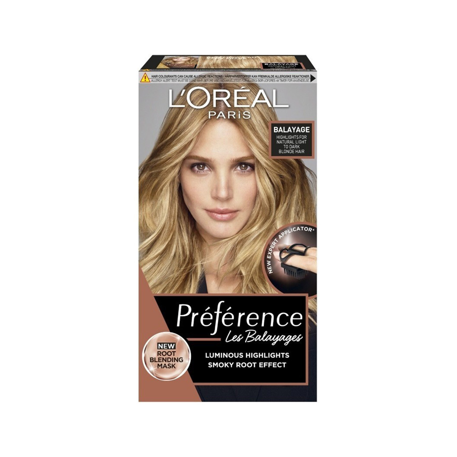 L'Oreal Hair Color Preference - Les Balayages Highlights For Natural Light To Dark Blonde Hair