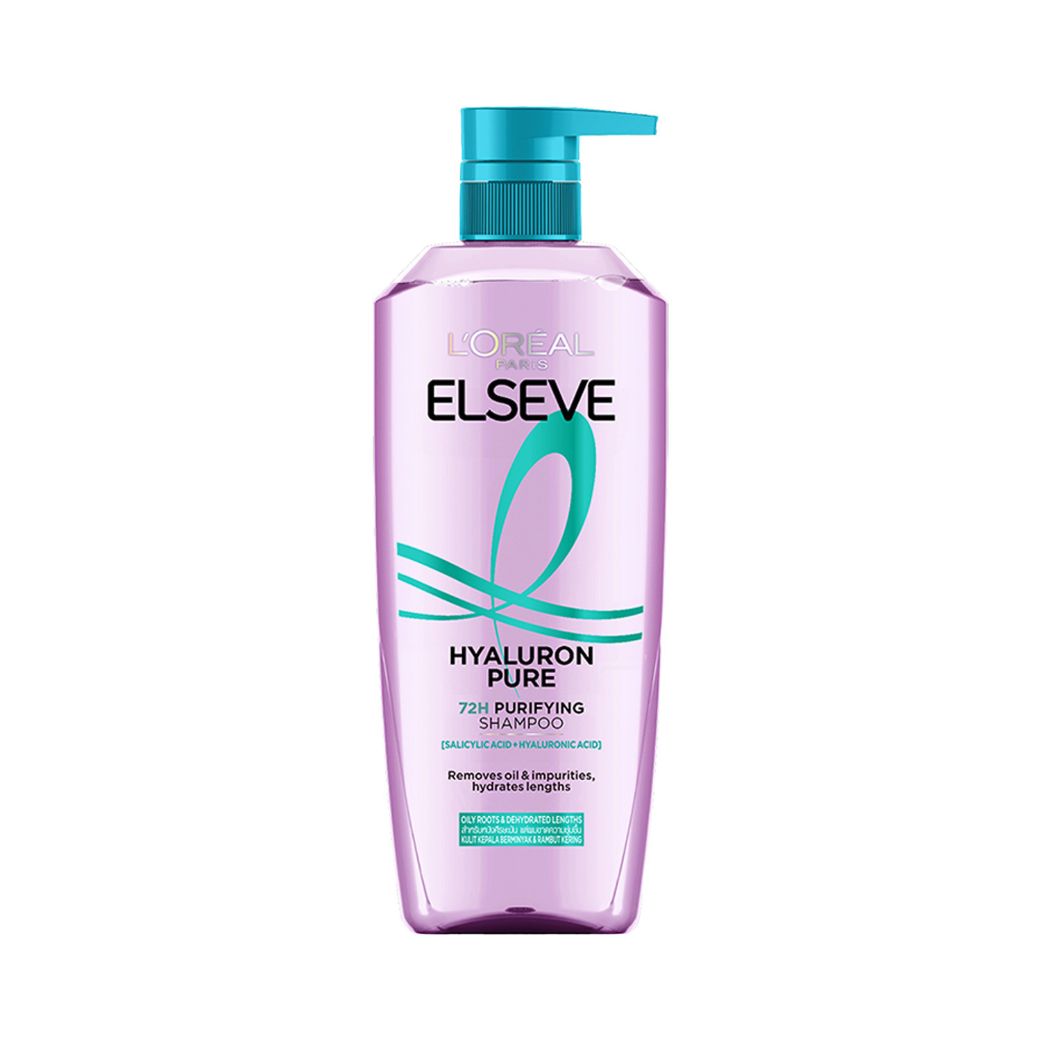 L'Oreal Elseve Hyaluron Pure 72H Purifying Shampoo 620ml