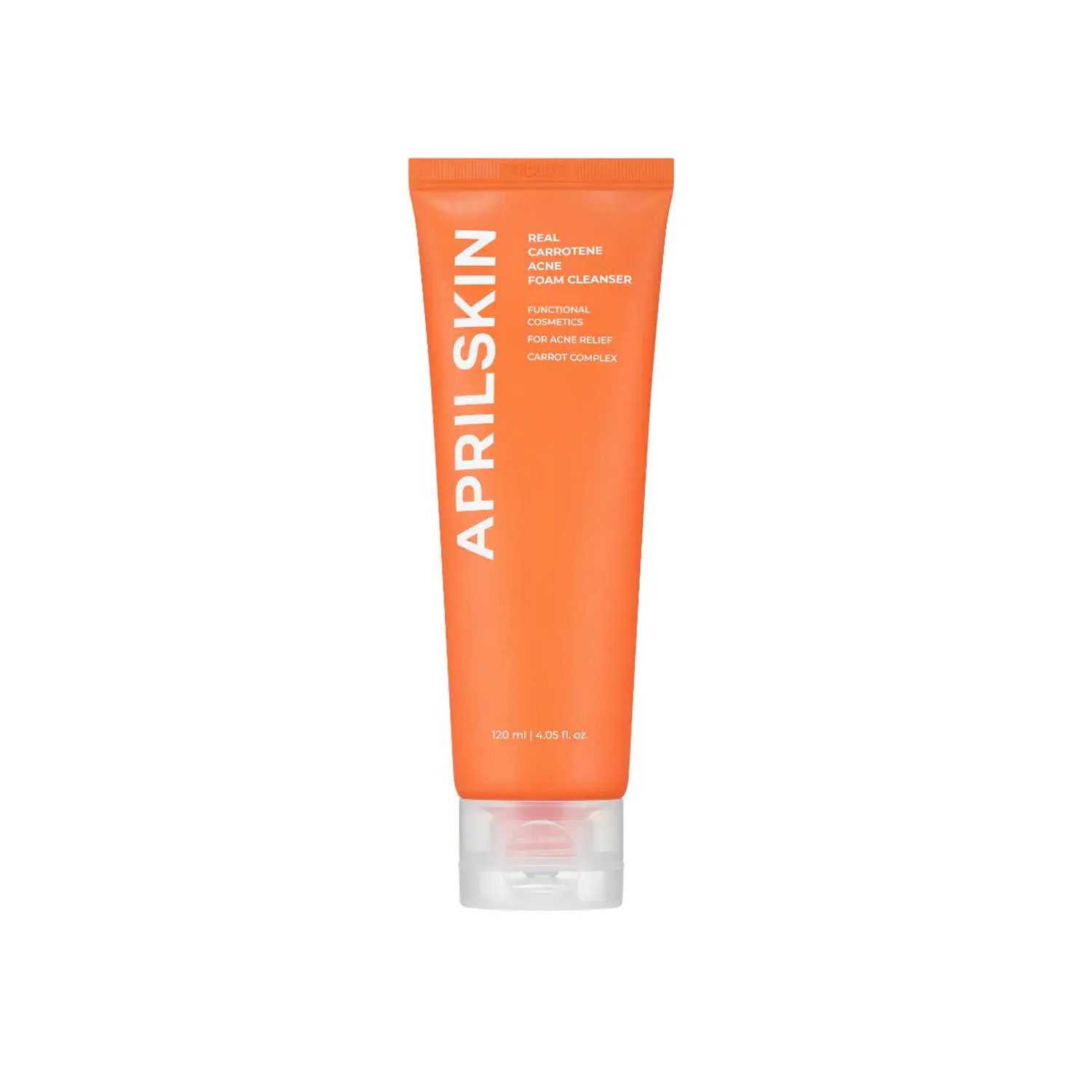 Aprilskin Real Carrotene Acne Foam Cleanser 120ml