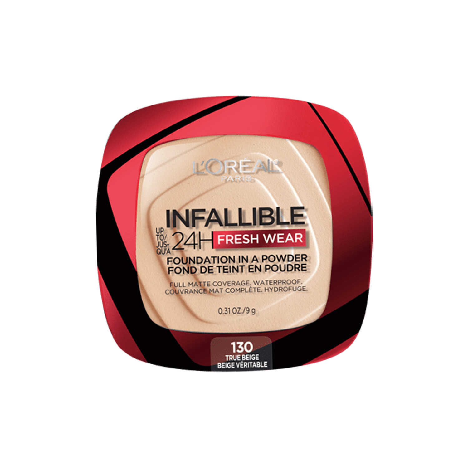 L'Oreal Infallible Fresh Wear Foundation in a Powder - 130 True Beige