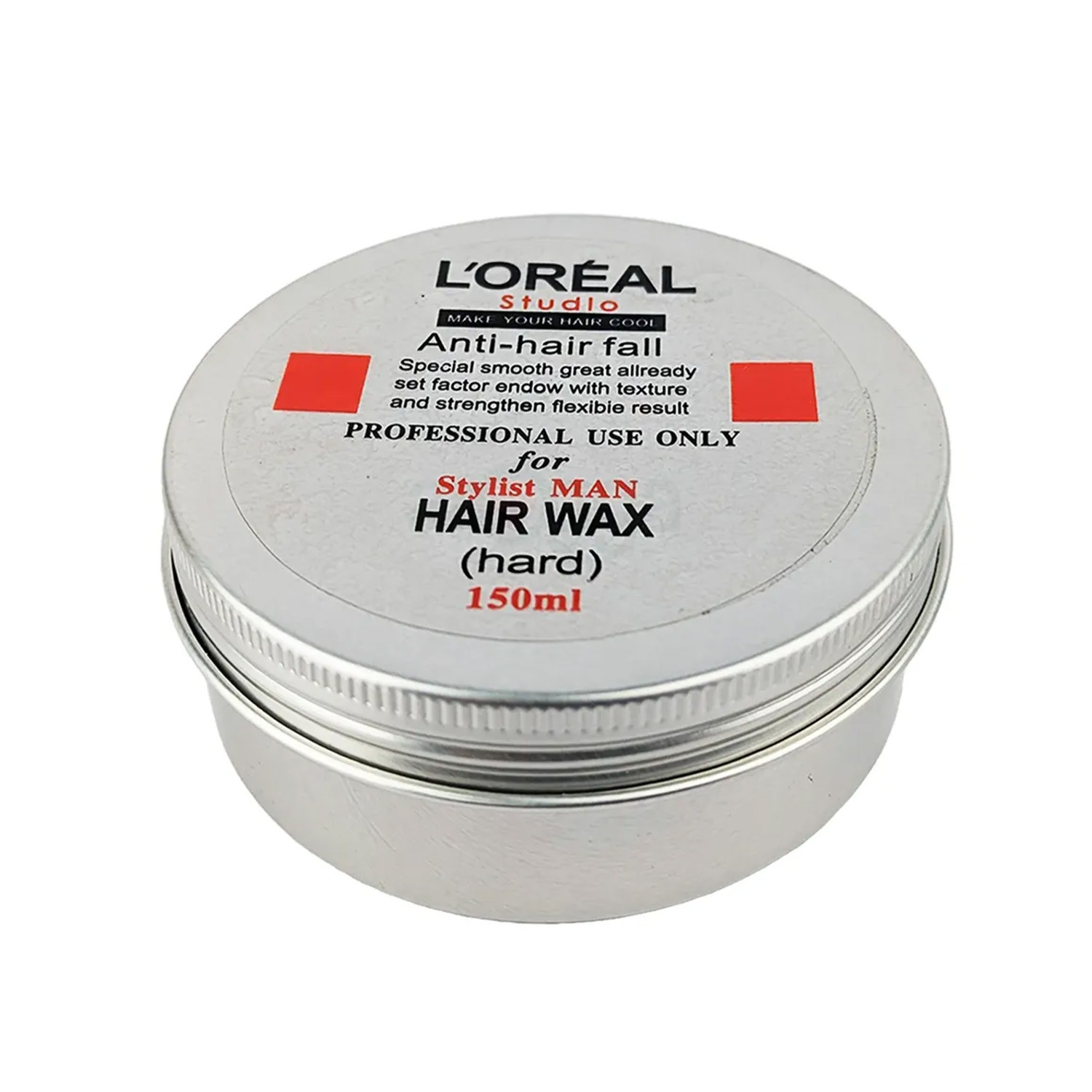 L'Oreal Studio Anti Hair Fall Stylist Man Hair Wax Hard 150ml