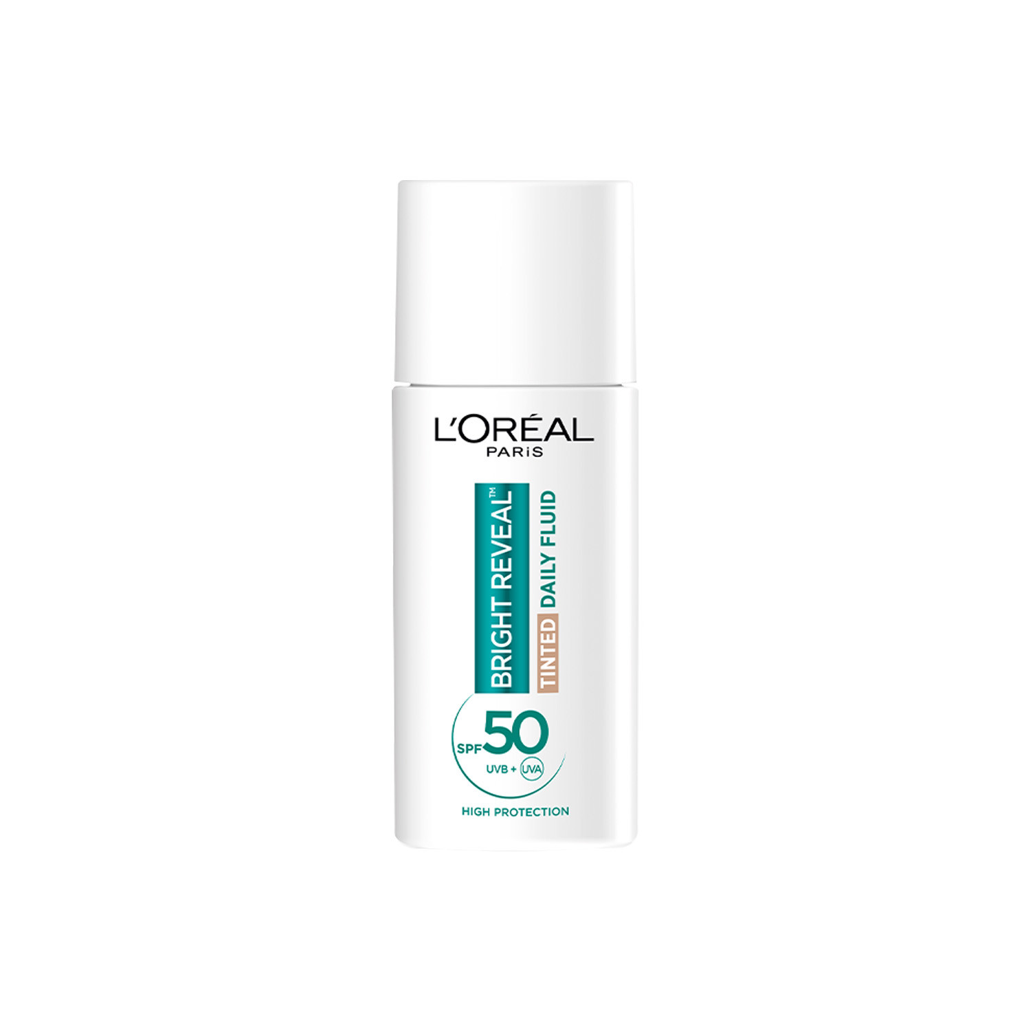 L'Oreal Bright Reveal Daily Fluid Tinted Glow SPF50+ 50ml