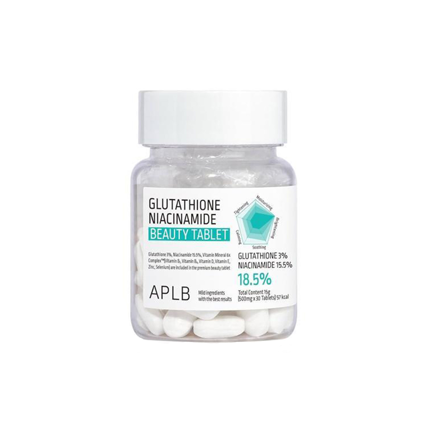 APLB Glutathione Niacinamide Beauty Tablet 30 Tablets