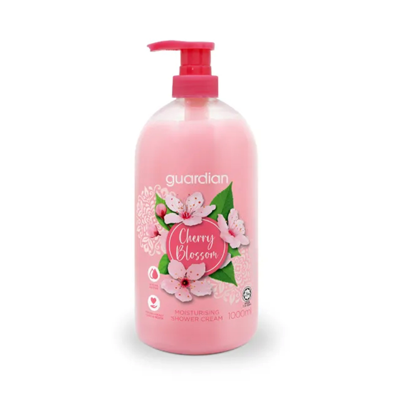 Guardian Cherry Blossom Moisturising Shower Cream 1000ml