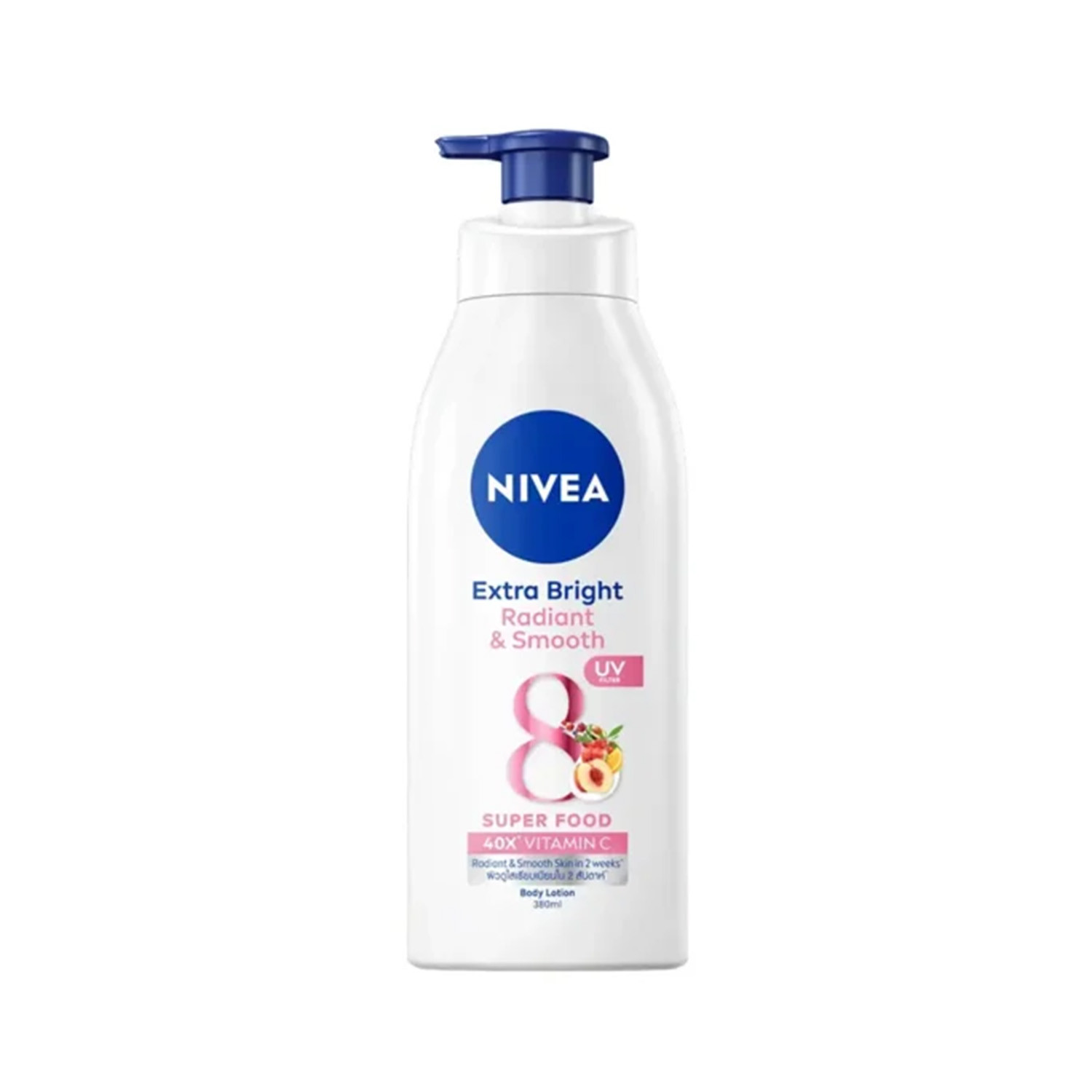 Nivea Extra Bright Radiant and Smooth Body Lotion 380ml