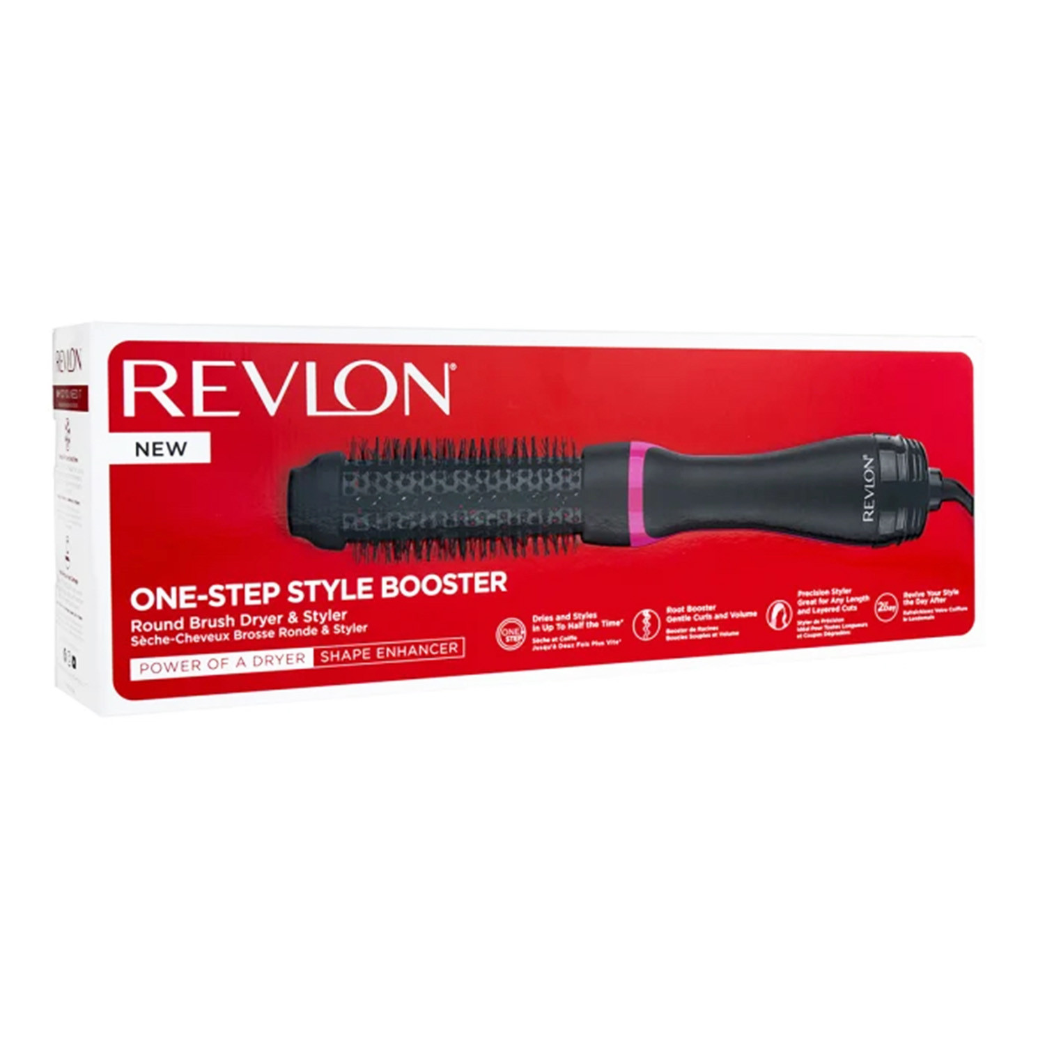 Revlon One-Step Style Booster Round Brush Dryer And Styler