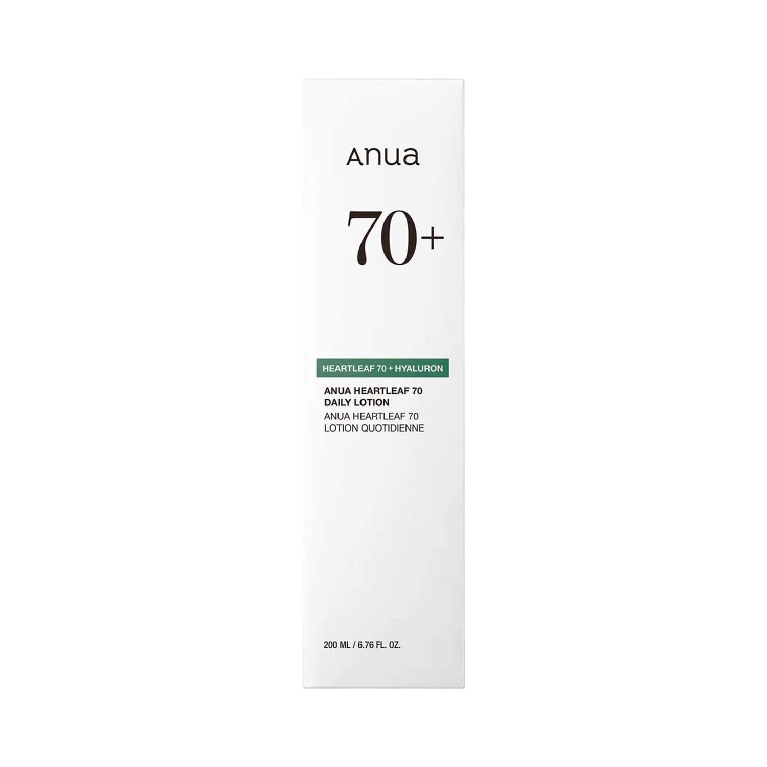 Anua Heartleaft 70 + Hyaluron Daily Lotion 200ml