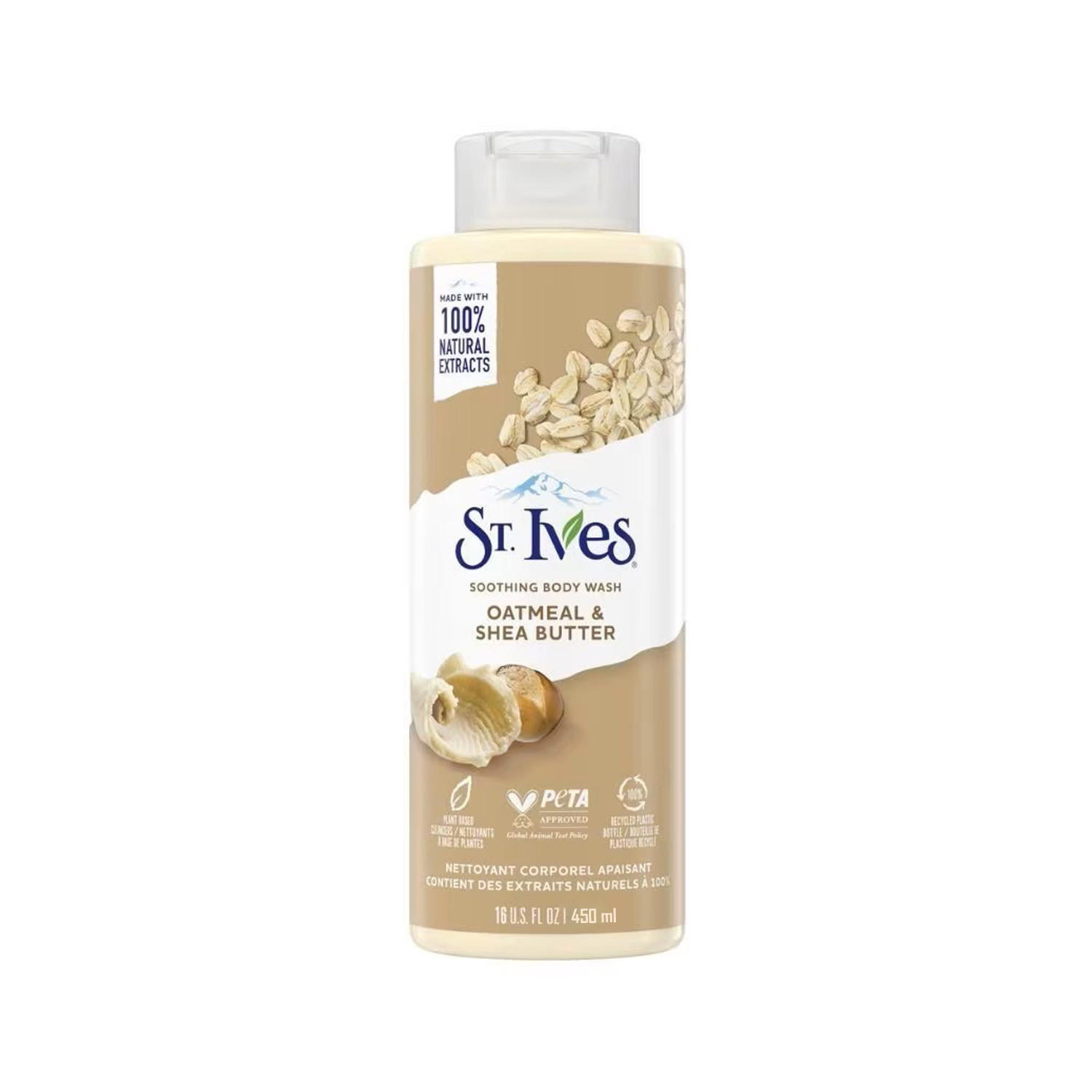 ST.Ives Oatmeal & Shea Butter Soothing Body Wash 450ml
