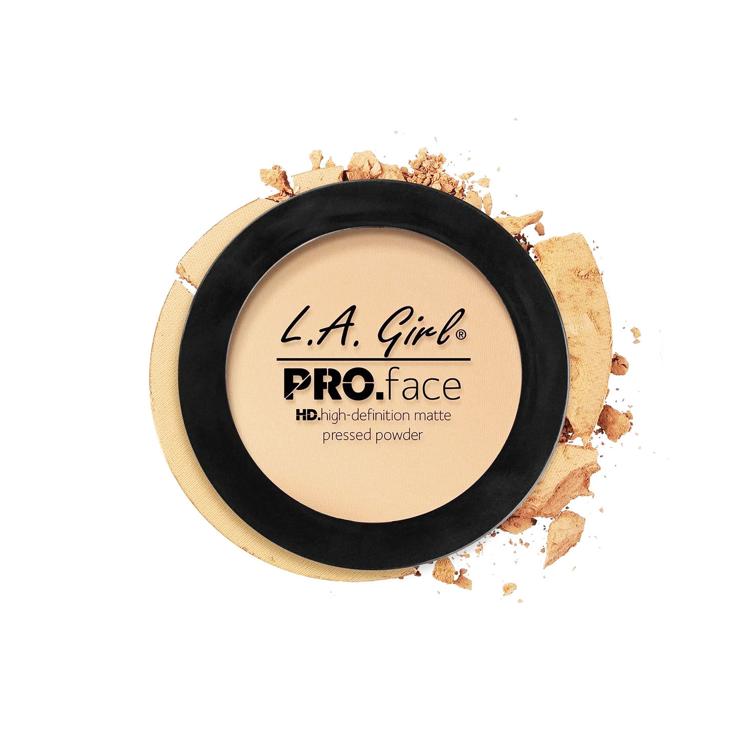 L.A. Girl Pro Face HD Matte Pressed Powder - GPP605 Nude Beige