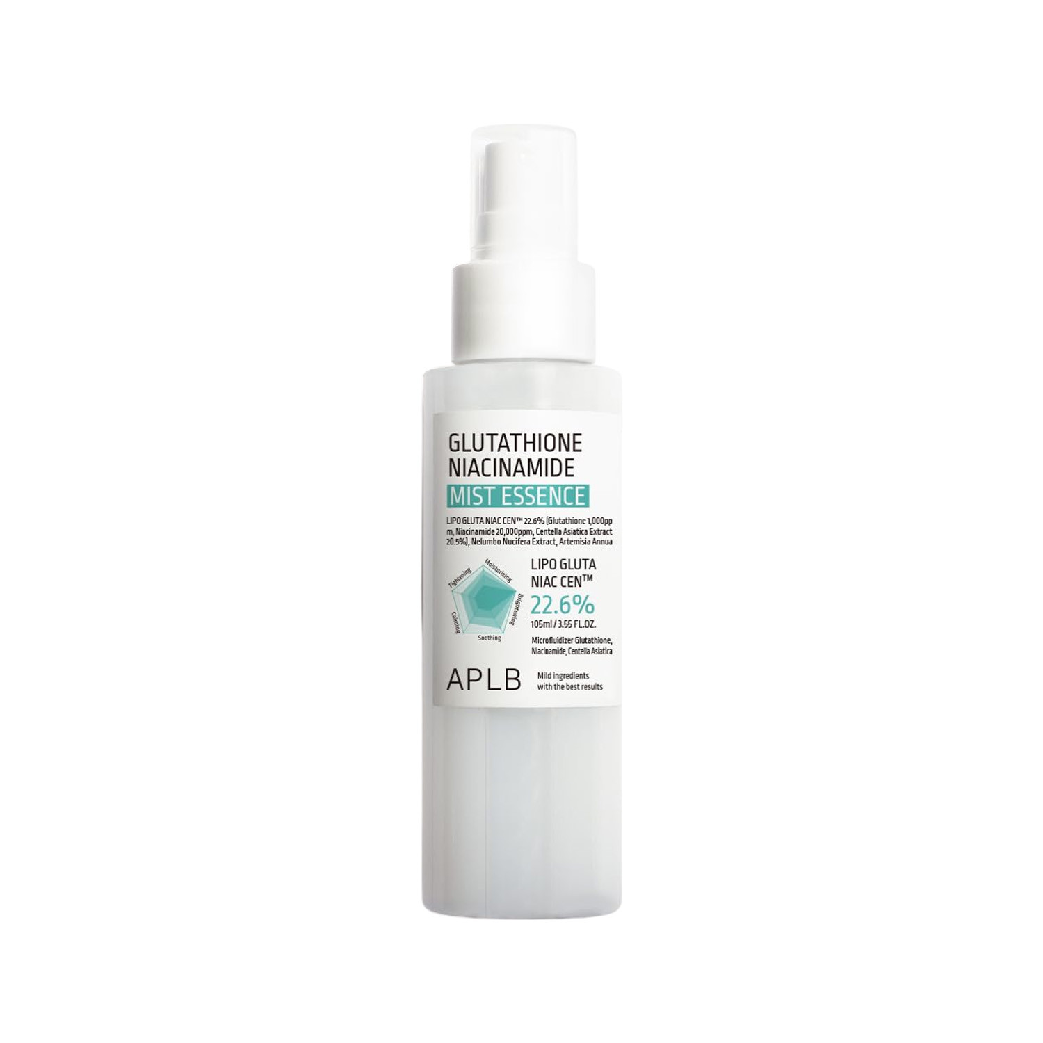 APLB Glutathione Niacinamide Mist Essence 105ml