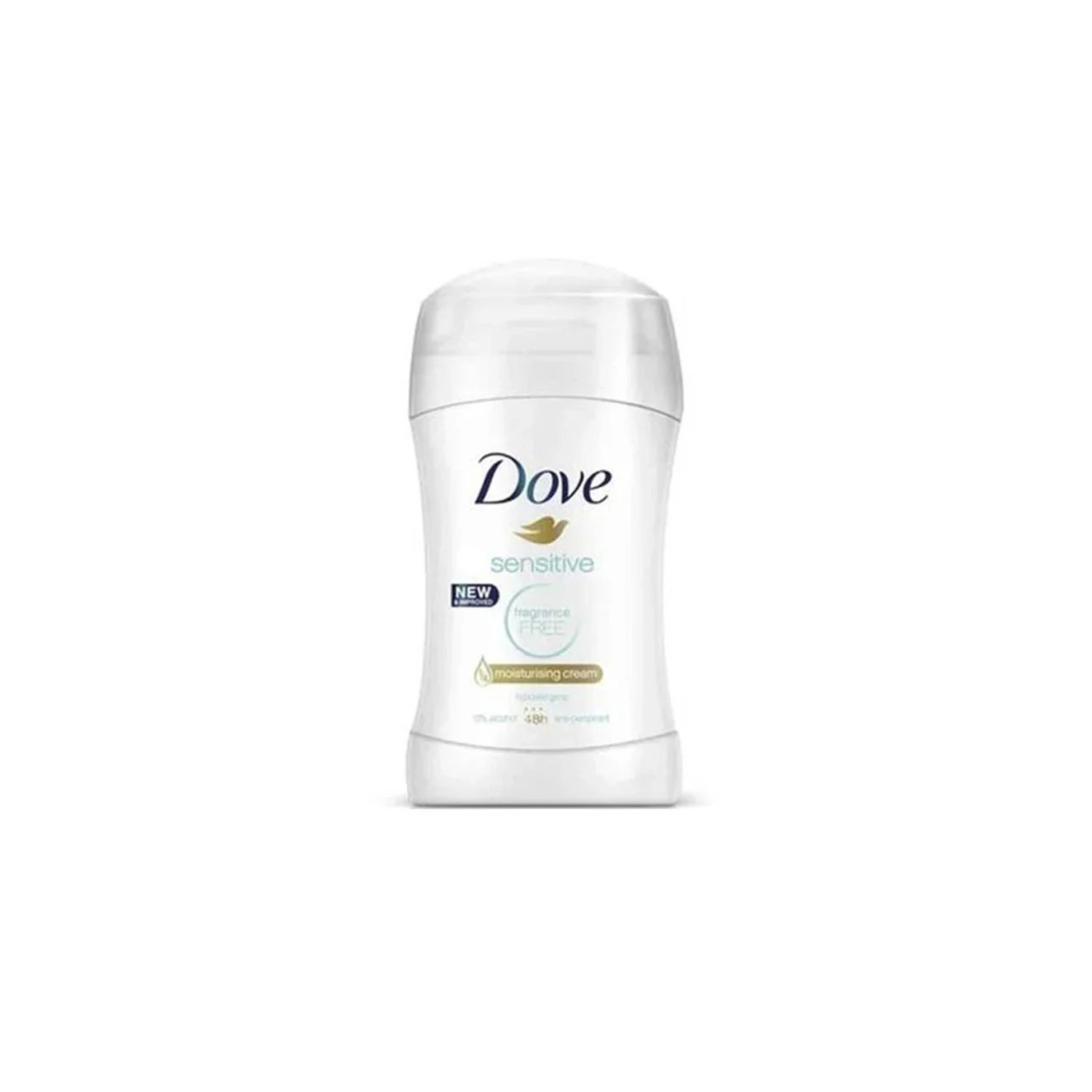 Dove Sensitive Fragrance Free Anti Perspirant 48h 40g