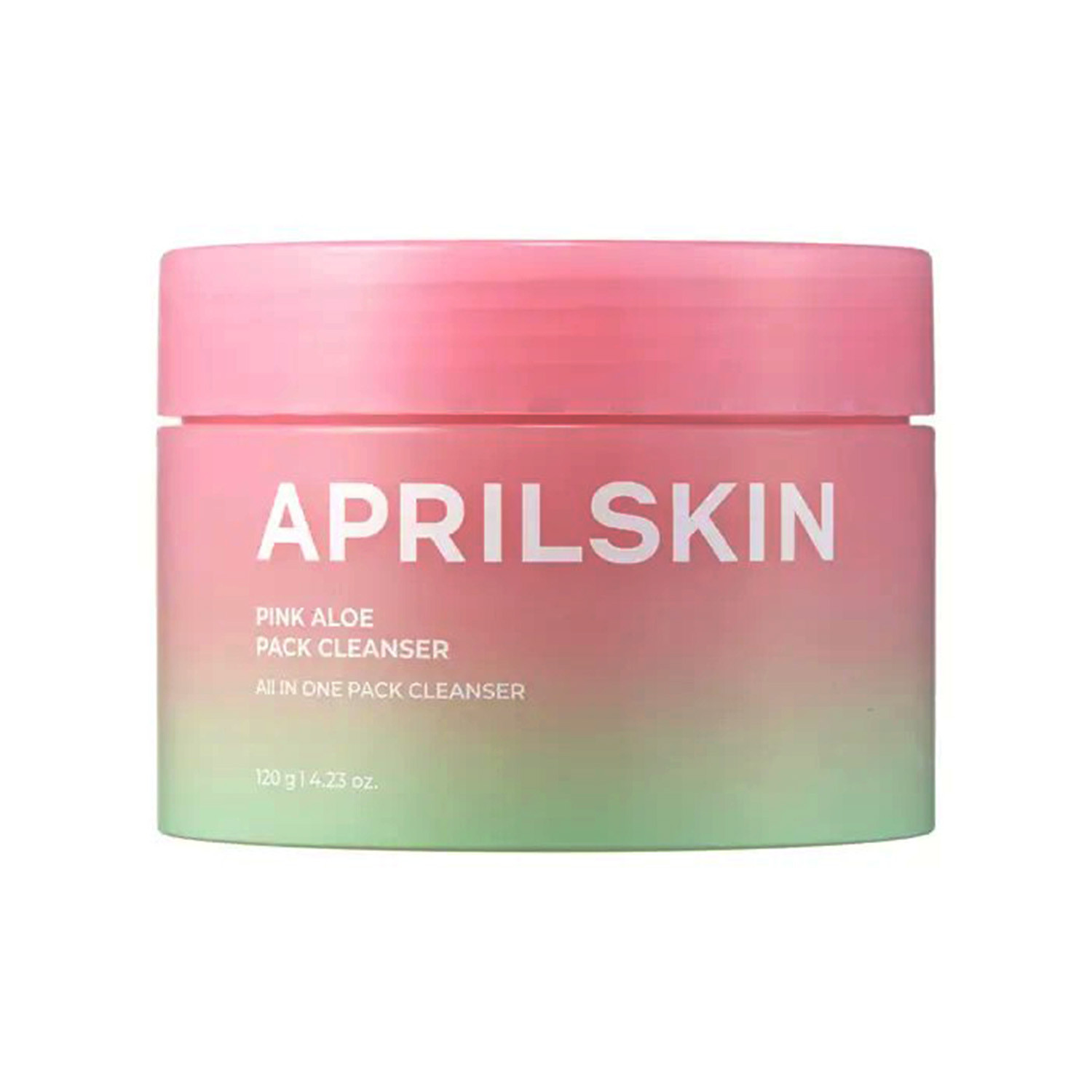Aprilskin Pink Aloe Pack Cleanser 120g