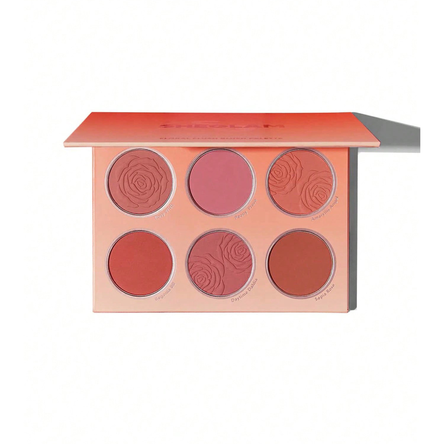 Sheglam Floral Flush Blush Palette - Cottage Core Garden