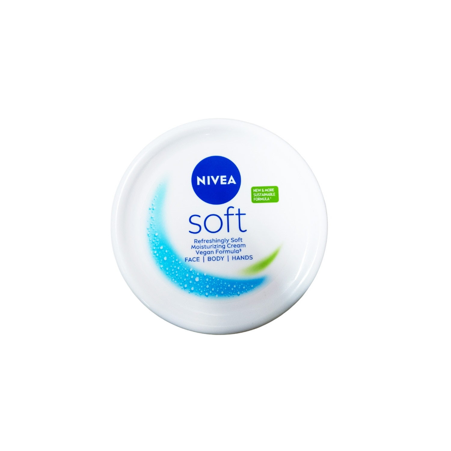 Nivea Refreshingly Soft Moisturzing Cream Vegan Formula 200ml