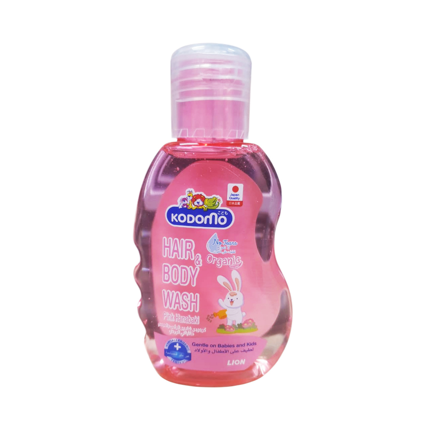 Kodomo Hair & Body Wash Pink Hanabaki 100ml