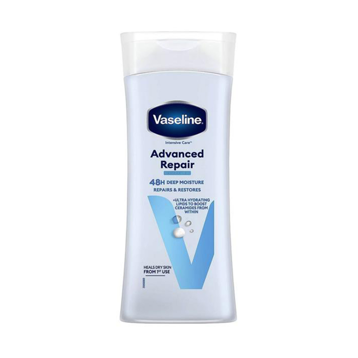 Vaseline Intensive Care Advance Repair Fragrance Free 48H Deep Moisture Body Lotion 400ml
