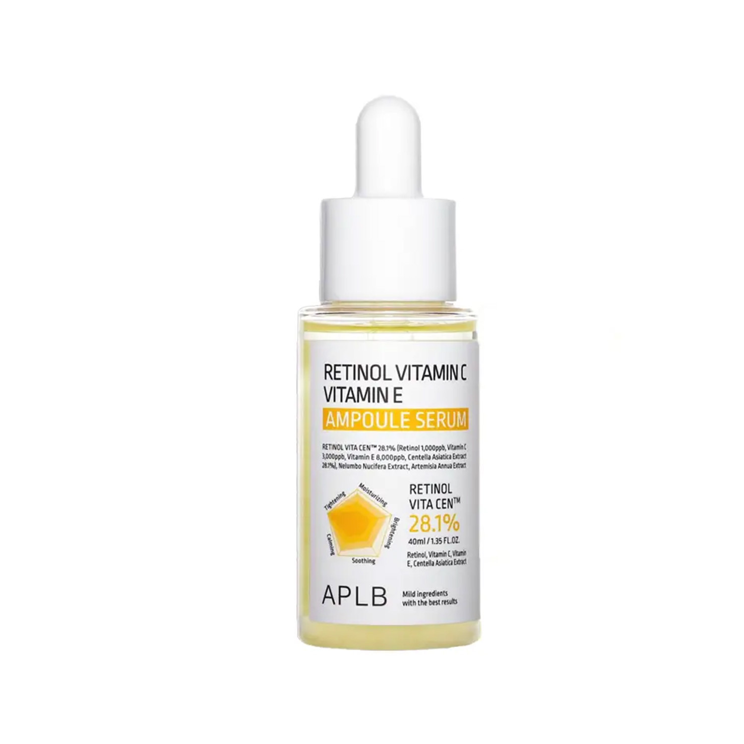 APLB Retinol Vitamin C Vitamin E Ampoule Serum 40ml