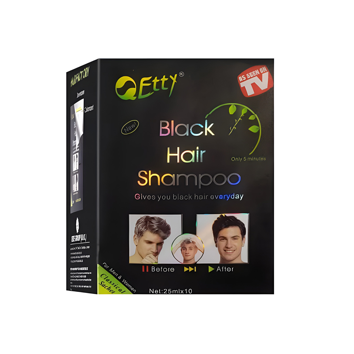 Etty Black Hair Shampoo 25mlx10