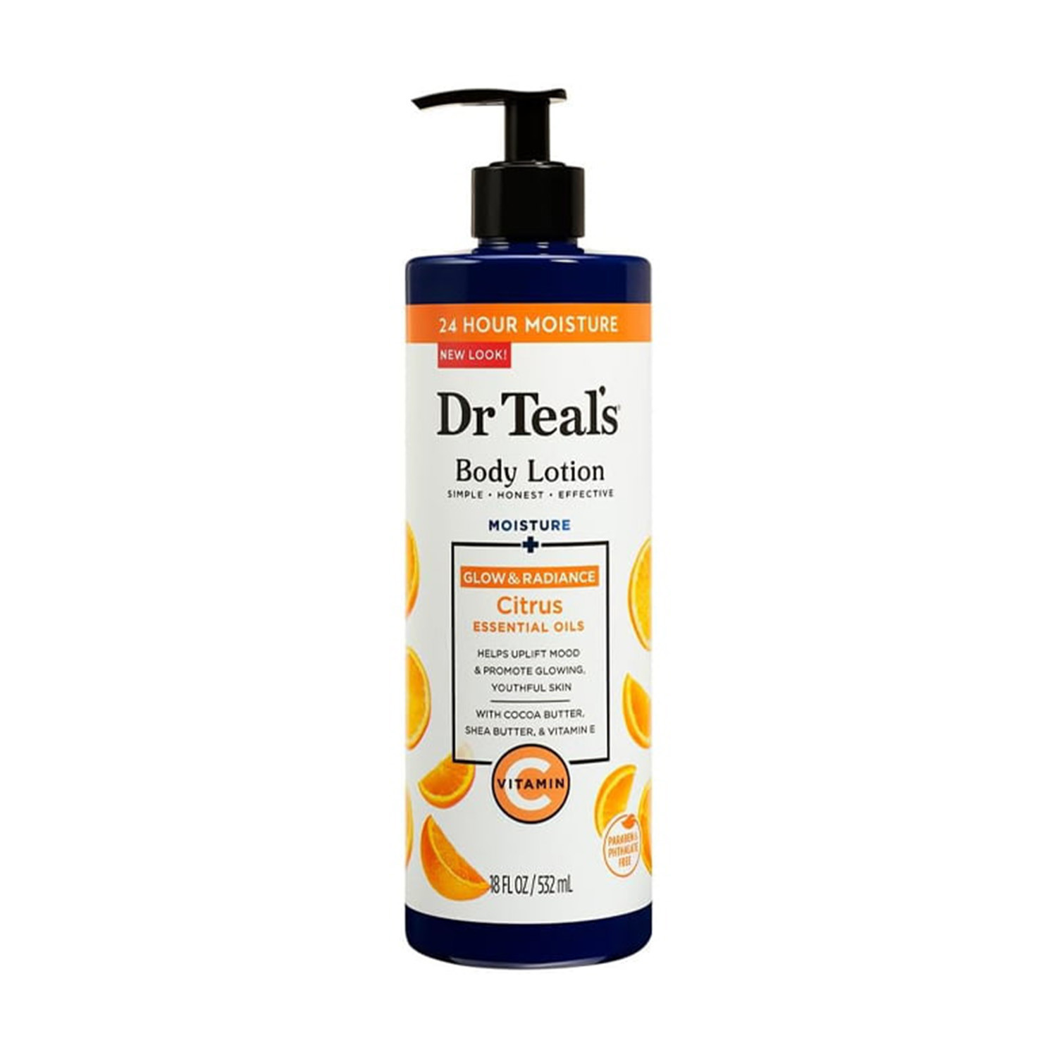 Dr Tealâ€™s Moisture + Glow & Radiance Vitamin C Body Lotion 532ml