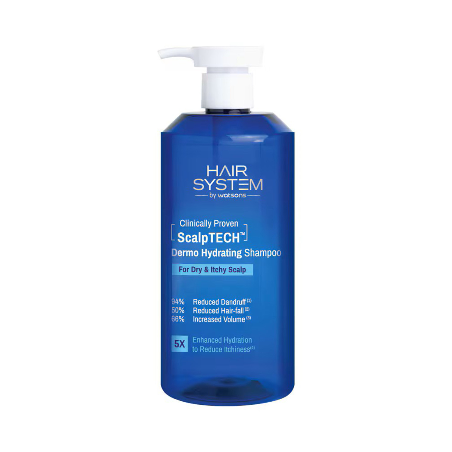 Hair System by Watsons Scalp Tech Dermo Hydrating Shampoo 500ml