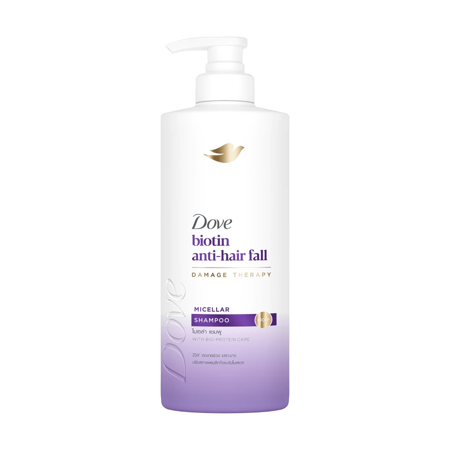 Dove Biotin Anti Hair Fall Damage Therapy Miceller Shampoo 380ml