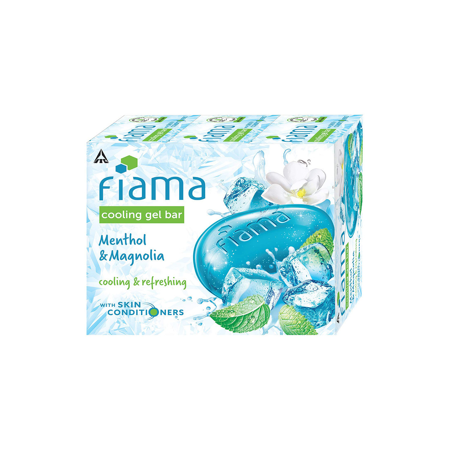 Fiama Menthol & Magnolia Cooling Gel Bar 125g