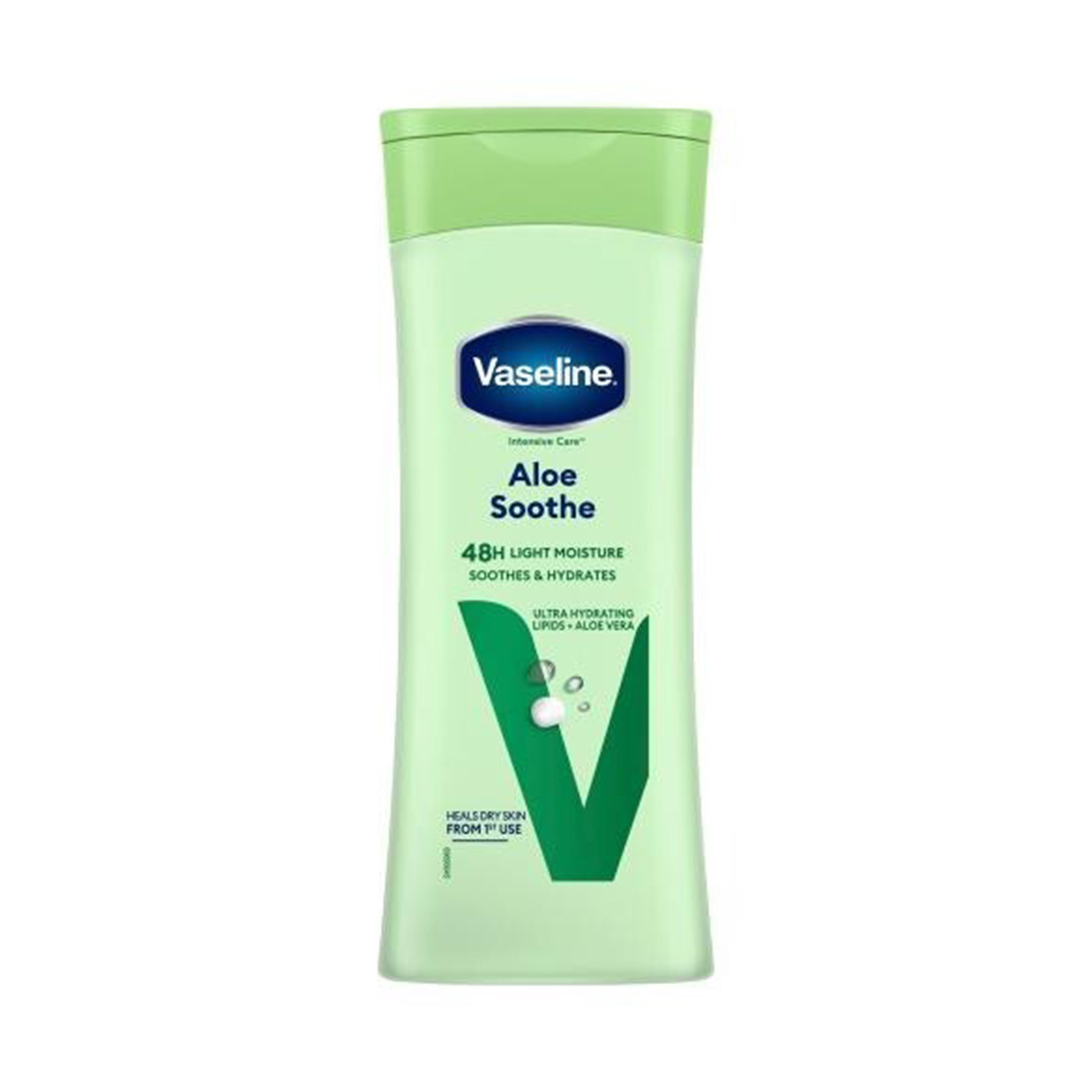 Vaseline Intensive Care Aloe Soothe 48H Light Moisture Body Lotion 400ml