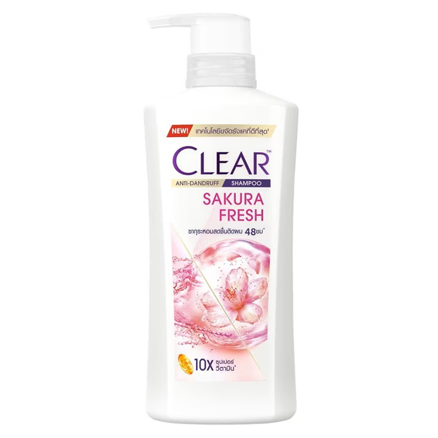 Clear Sakura Fresh Anti-Dandruff Shampoo 370ml