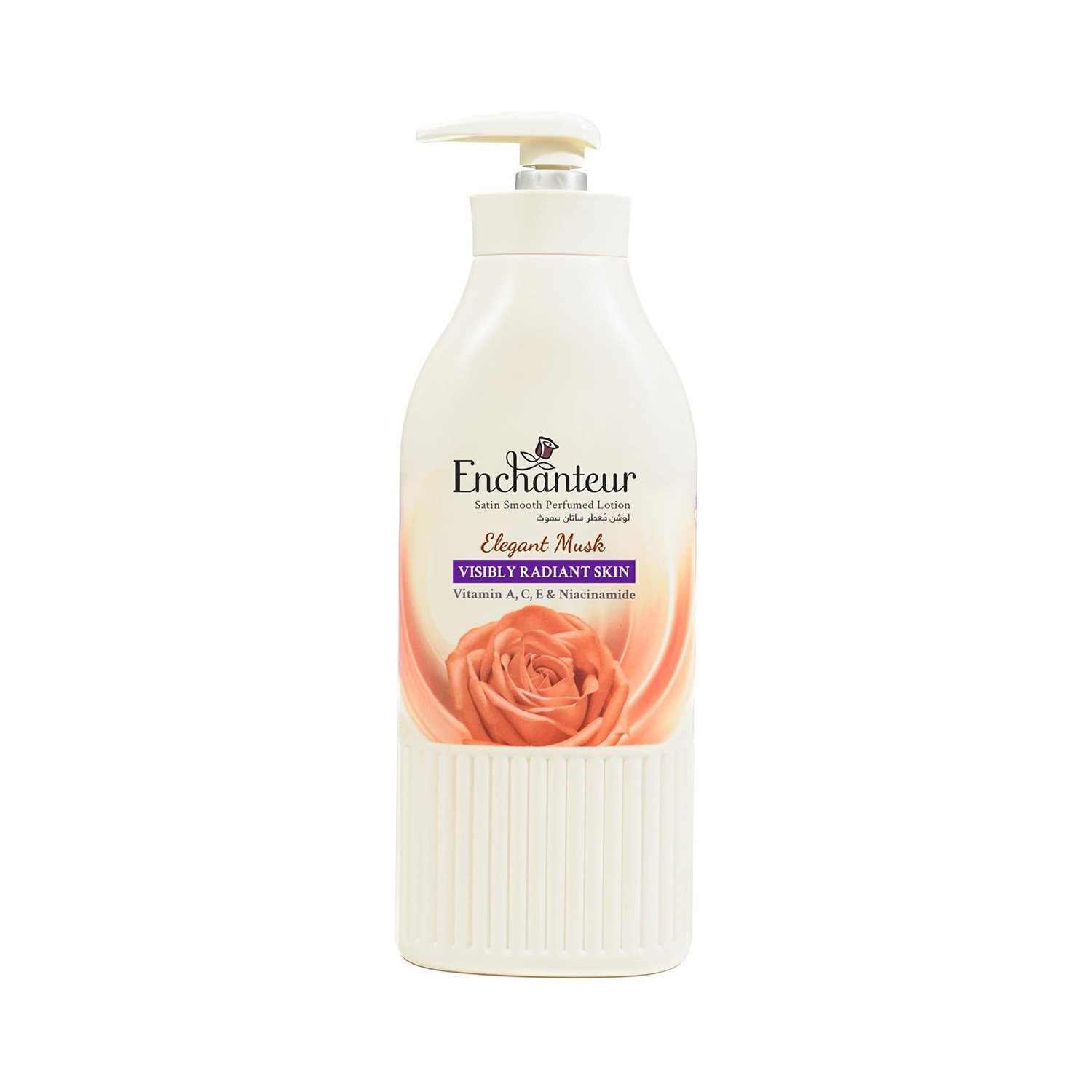 Enchanteur Elegant Musk Satin Smooth Perfumed Lotion 400ml